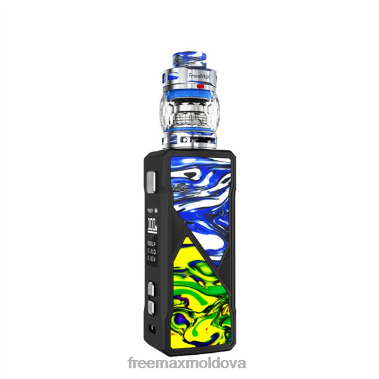 FreeMAX MAXUS kit de 100 W albastru FreeMAX disposable vape 00XDT93