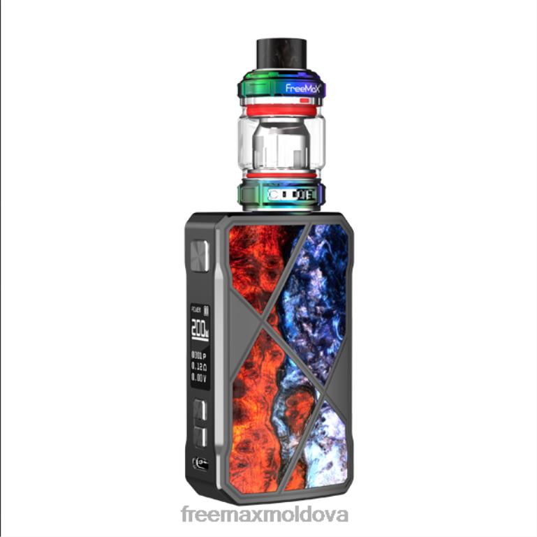 FreeMAX MAXUS kit de 200 W albastru-portocaliu best FreeMAX vape 00XDT1