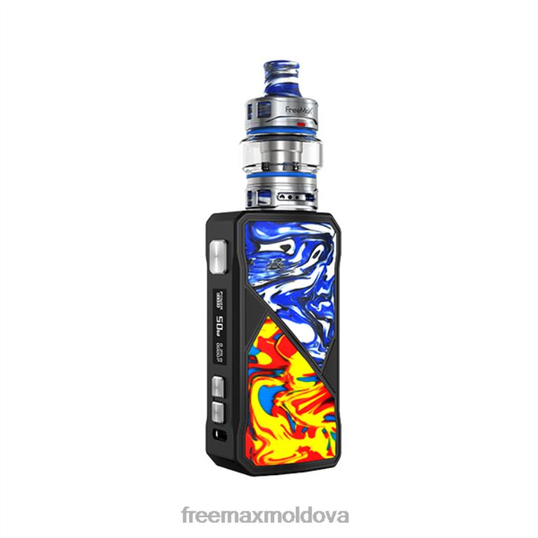 FreeMAX MAXUS kit de 50 W galben-albastru FreeMAX vape Moldova 00XDT69