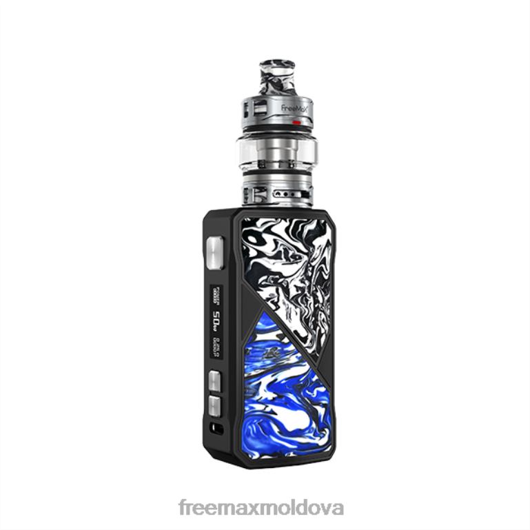 FreeMAX MAXUS kit de 50 W negru-albastru FreeMAX online 00XDT66