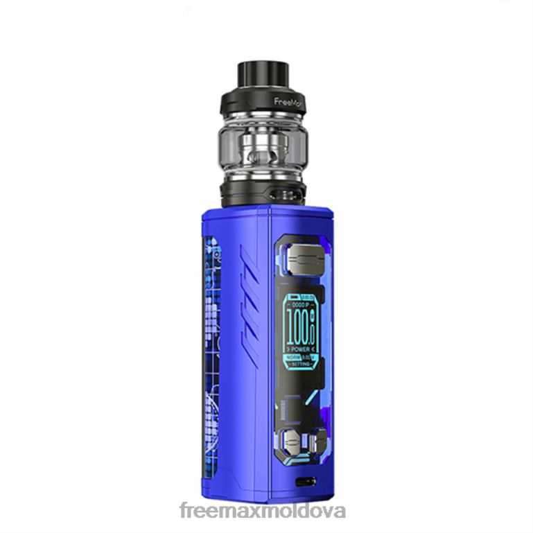 FreeMAX MAXUS kit solo de 100 W albastru cobalt FreeMAX disposable vape 00XDT153